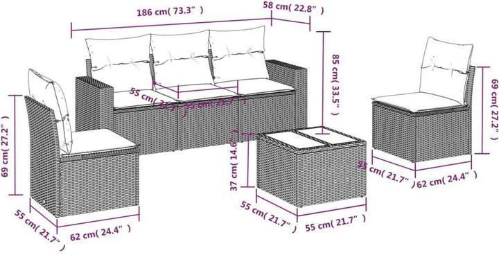 Produktbild vidaXL Addisyn