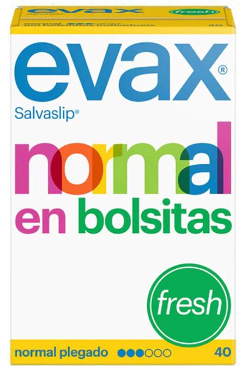 Energie-Label Evax SALVA-SLIP normal fresh en bolsitas 40 uds (40x)