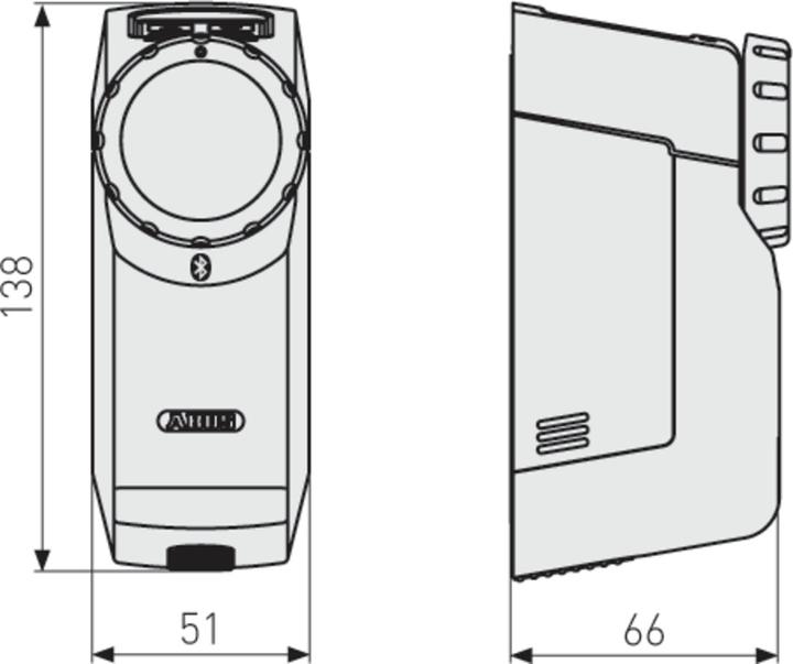 Actual product image Abus Pro CFA3100 W BT (Smartphone)