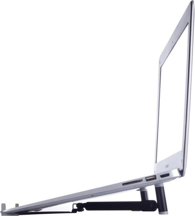 Actual product image Cover-Discount Aluminium Extendable Laptop Notebook Stand