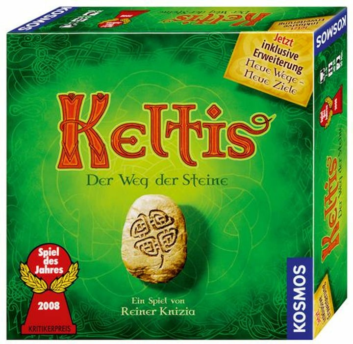 Produktbild Kosmos Keltis Der Weg der Steine Basisspiel mit Erweiterung (Deutsch)