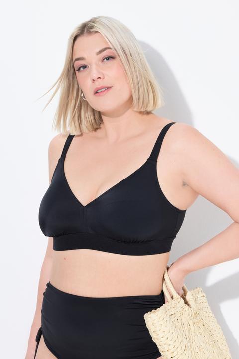 Produktbild Ulla Popken Bikini-Top, ohne Softcups, Komplettfutter, recycelt (48)