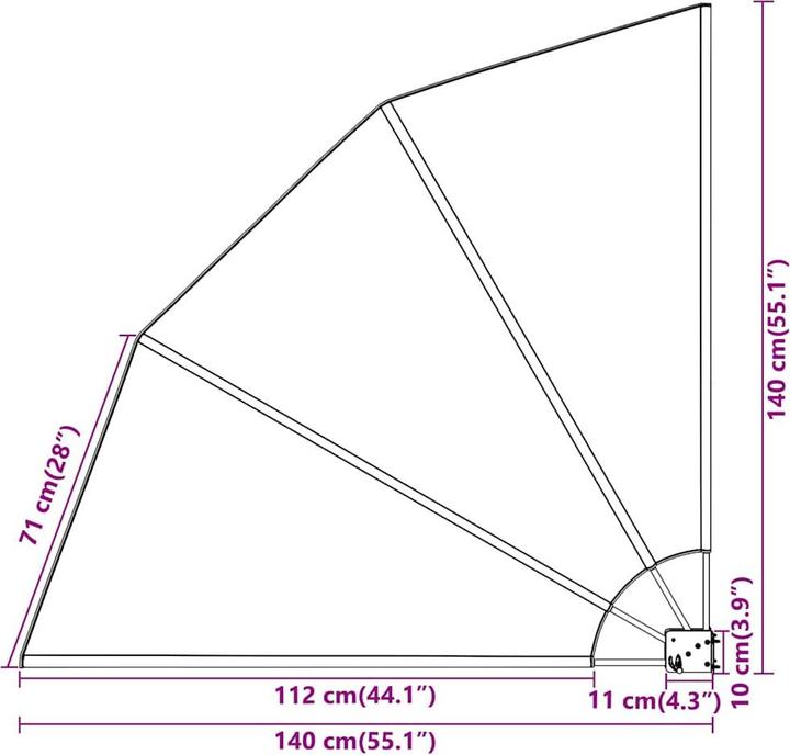 Immagine prodotto vidaXL Nemanja (1.40 m)