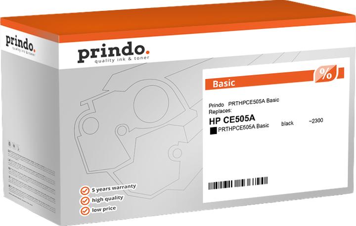 Produktbild Prindo kompatibel mit HP 05A (BK)