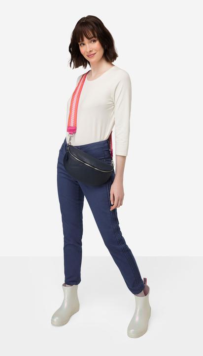 Produktbild Laurasøn Jeans Tina, gerade Passform, seitliche Zierfalten, 5-Pocket (40)