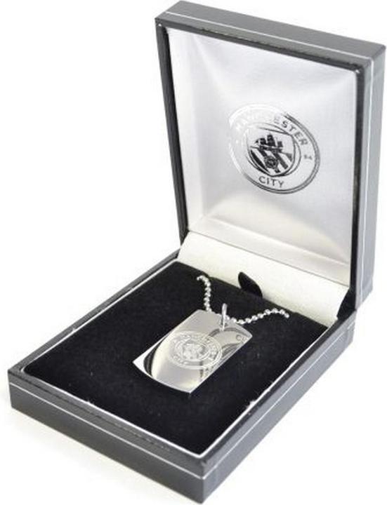 Immagine prodotto Manchester City FC Targhetta incisa (100% argento)