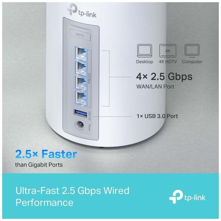 Produktbild TP-Link Deco BE65 Wi-Fi 7 Mesh BE9300 (1-pack)