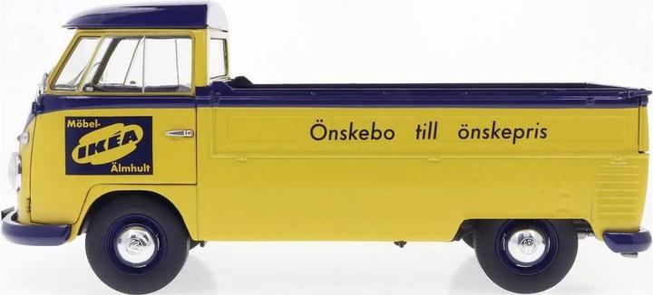 Actual product image Solido 1:18 VW T1 Pick-up gelb 1950