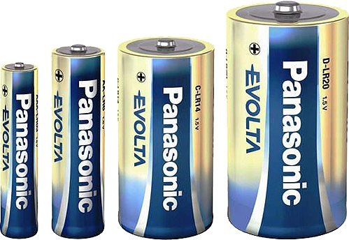 Actual product image Panasonic Evolta (4 pcs., AAA)