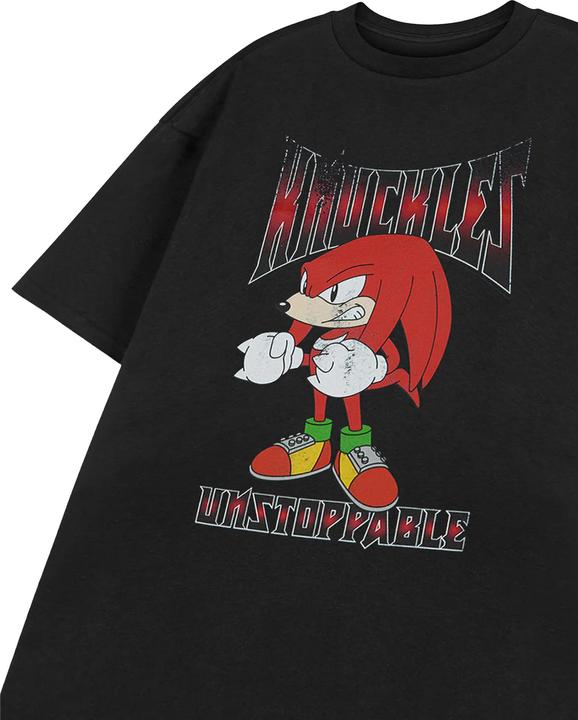 Actual product image Sonic The Hedgehog Mens Knuckles T-Shirt (L)