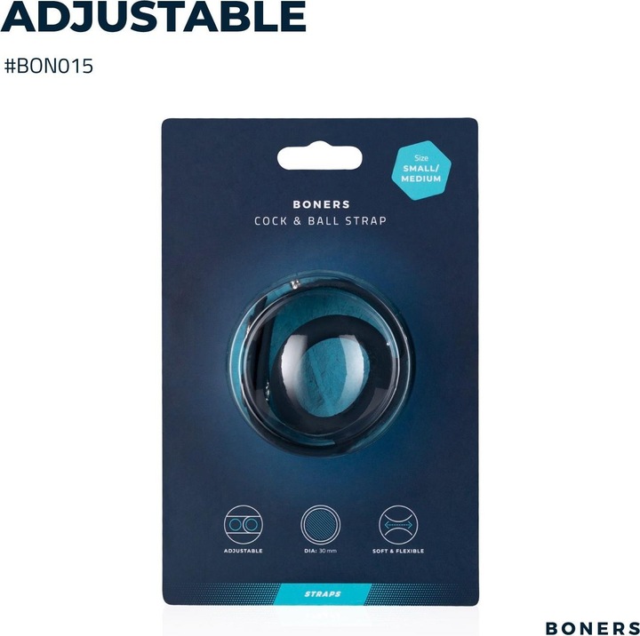 Actual product image Boners Cock & Ball Strap (3.50 cm)