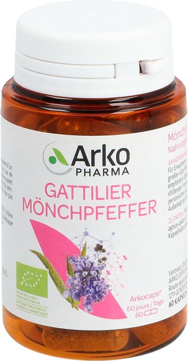 Arkopharma Arkocaps Mönchspfeffer Kapseln (60 Pezzo/i, Pillole, 39 g)
