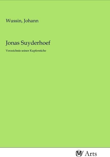 Produktbild Jonas Suyderhoef (Johann Wussin, 2020)
