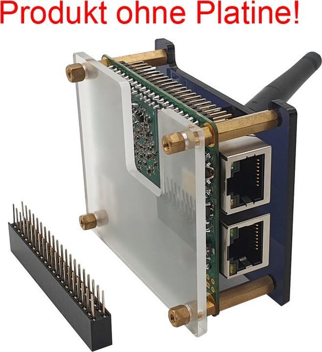 Image du produit Allnet Rock Pi E zbh. DEVELOPPEURS PACKAGE Boîtier avec antenne et connecteur
