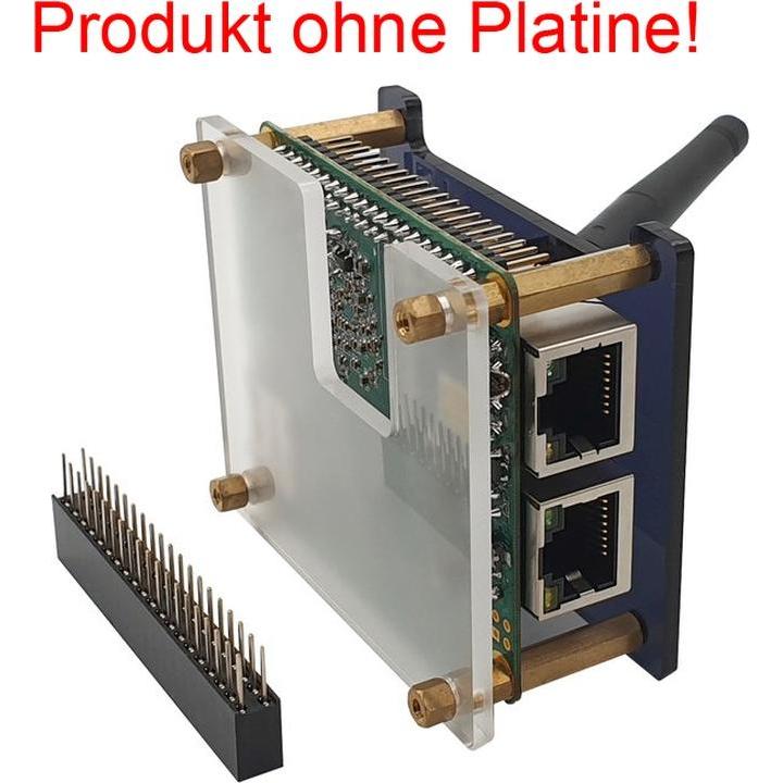 Allnet Rock Pi E zbh. PACCHETTO SVILUPPATORI Alloggiamento con antenna e connettore a striscia, Scheda + Kit di sviluppo