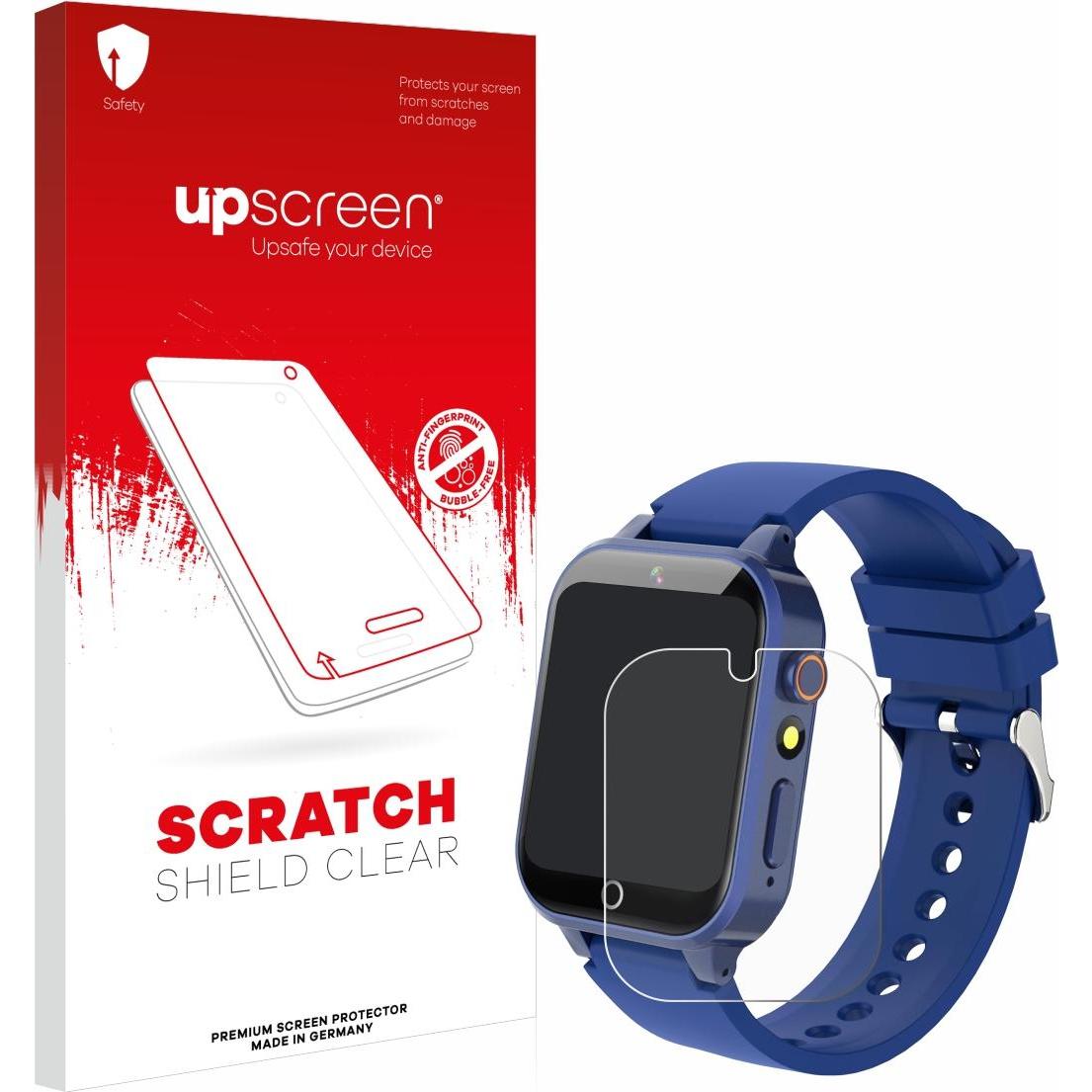 upscreen Schutzfolie Displayschutz Displayschutzfolie Folie Klar Transparent, Smartwatch Schutzfolie, Transparent
