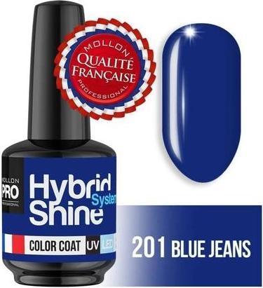 Actual product image Mollon Pro Mol Hss 201 - Semi-Permanent Hybrid Shine Nail Polish