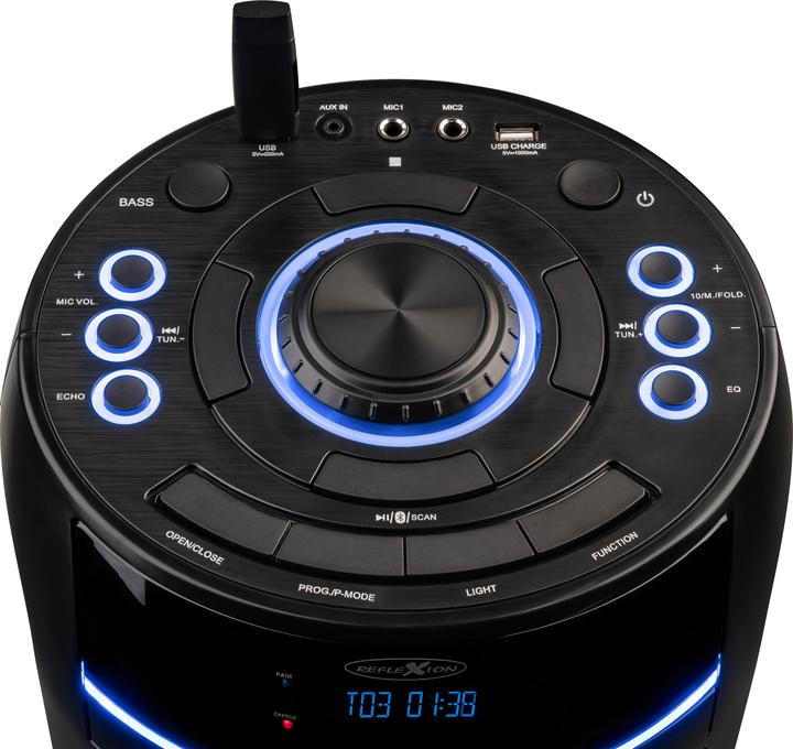 Produktbild Reflexion Bluetooth-Lautsprecher mit CD (10 h, Netzbetrieb, Batteriebetrieb)