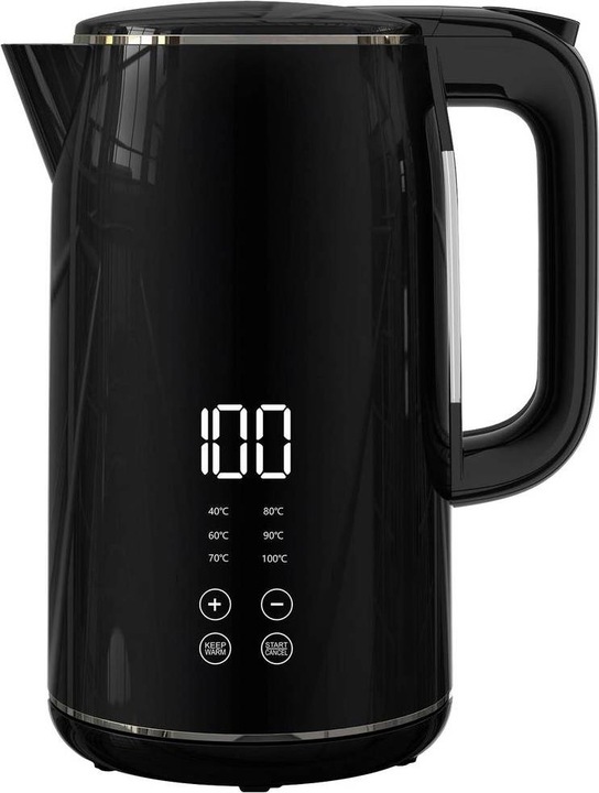 Kalorik TKG JK 2000 Kettle cordless, with display Black (1.70 l)