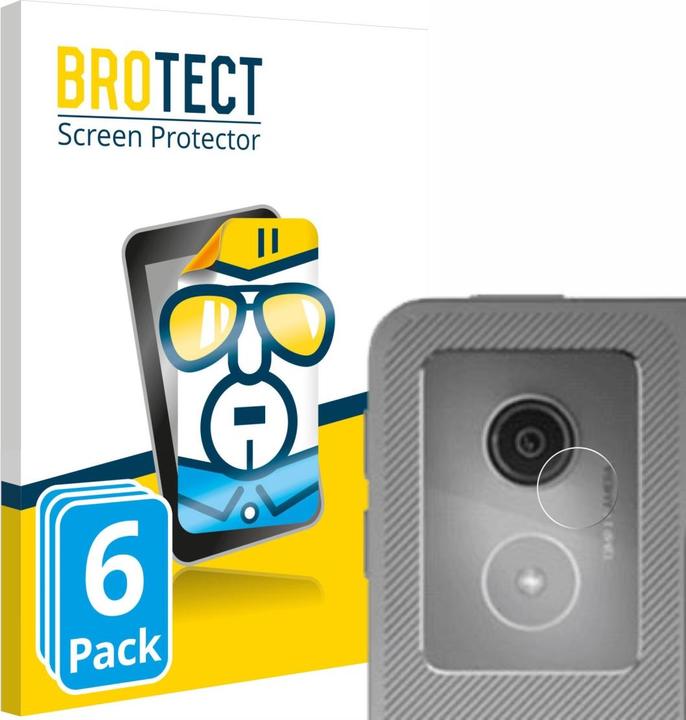 BROTECT Schutzfolie für Lenovo Idea Tab Pro 12.7" (NUR Kameraschutz) Displayschutz Displayschutzfolie Folie (6 Stk., Lenovo Idea Tab Pro)