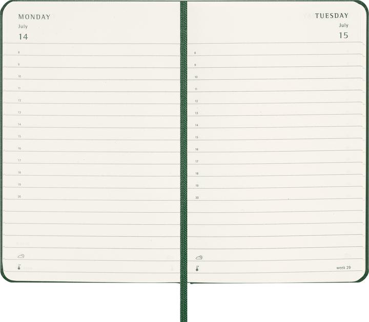 Image du produit Moleskine Agenda journalier (A6, De poche, Anglais)