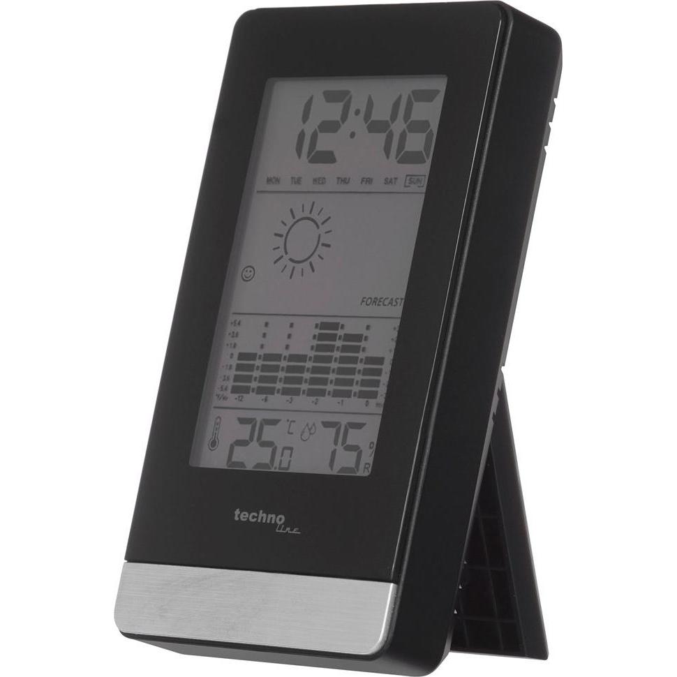 Thumbnail - Technoline Ws 9125, Wetterstation, Schwarz