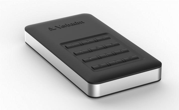 Produktbild Verbatim externes HDD Laufwerk USB 3.1 Secure (1 TB)