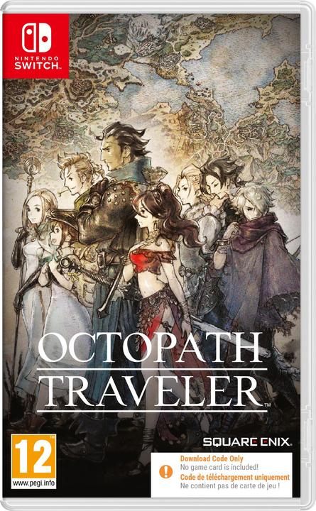 Produktbild Square Enix Octopath Traveler (Code in Box) (Switch)