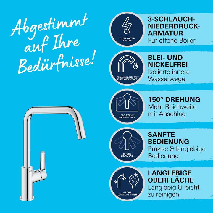 Immagine prodotto Grohe Start Einhand-Spültischbatterie, 1/2"