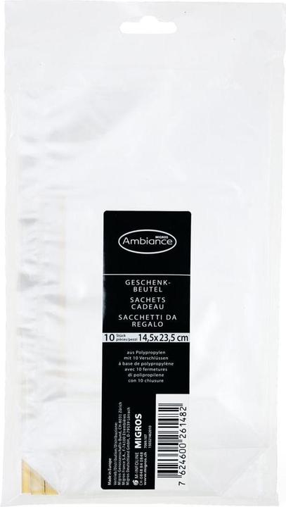 Produktbild Migros Ambiance Geschenkbeutel (10x)