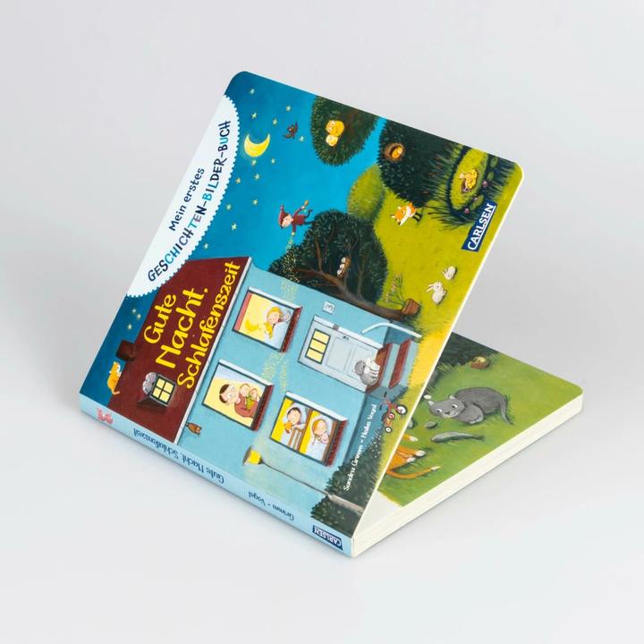 Immagine prodotto Mein erstes Geschichten-Bilder-Buch: Gute Nacht, Schlafenszeit (Tedesco, Heike Vogel, Sandra Grimm, 2024)