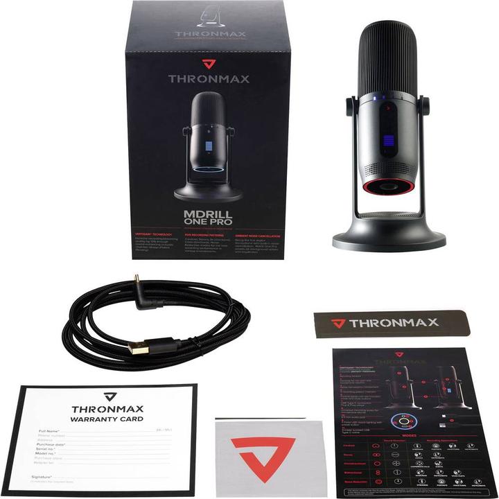 Image du produit Thronmax MdrillOneCondensateurMicrophone