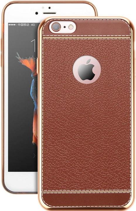 Produktbild König Design Apple iPhone 5 / 5s / SE Hülle Case Handy Cover Schutz Tasche Schutzhülle Braun (Apple iPhone 5)