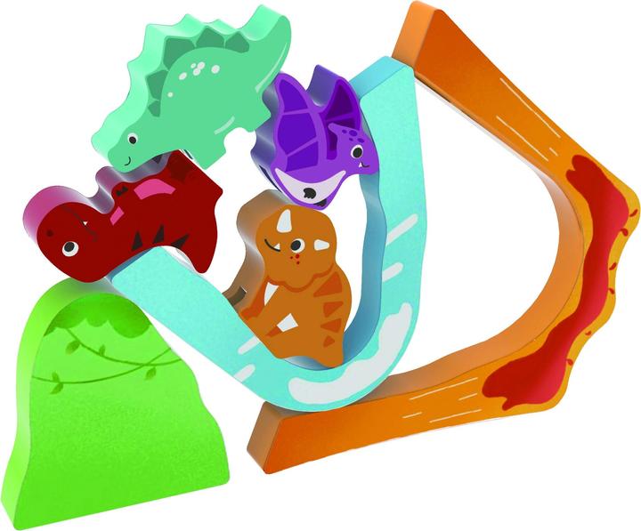 Actual product image Hape Dinosaur Train Bucket Set