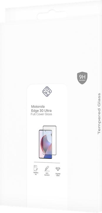 Actual product image Cazy Protective Glass Compatible with Motorola Edge 30 Ultra - Tempered Glass Full Coverage - (1 pcs., Motorola Edge 30 Ultra)