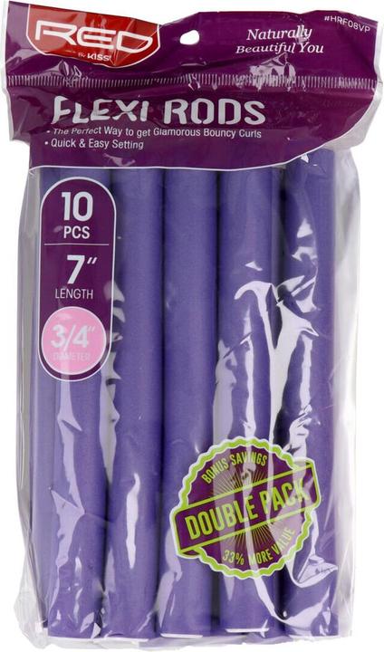 Immagine prodotto RED Kiss Flexi Rods 7 3/4 Value Pack 10 Pezzi Viola