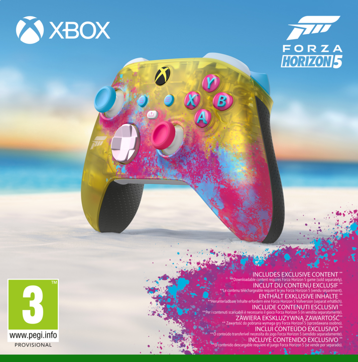 Produktbild Microsoft Xbox Wireless Controller - Forza Horizon 5 Limited Edition (Xbox Series X, Xbox One X, PC, Xbox One S, Xbox Series S)