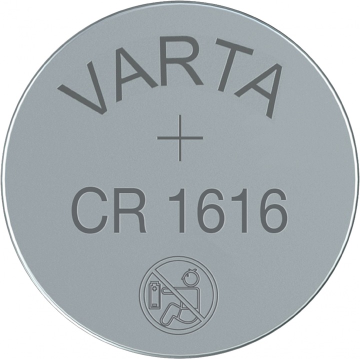 Produktbild Varta Electronics CR1616 (1 Stk., CR1616, 55 mAh)