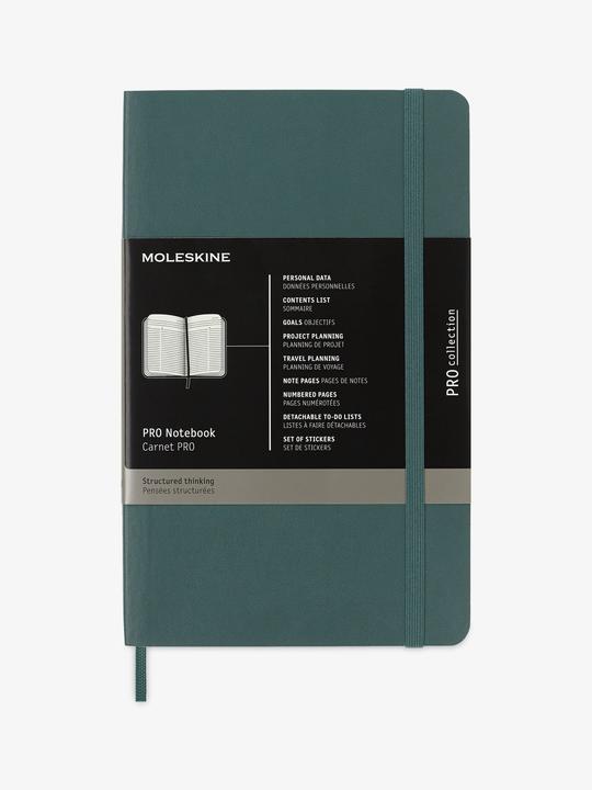 Produktbild Moleskine Professionelles Notizbuch (A5, Liniert, Weicher Einband)