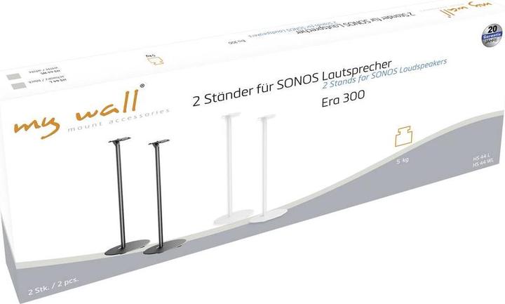 Actual product image myWall Load: 5 kg, height: 714 mm, content: 2 pieces, white (Stand, Not movable)