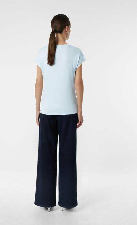 Immagine prodotto Comma T-Shirt Shirt aus Viskose mit V-Ausschnitt (40)