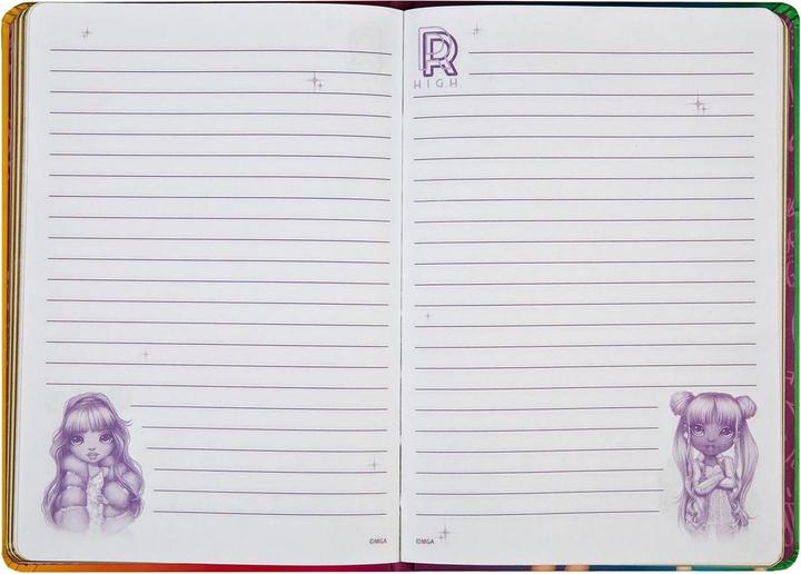 Image du produit Undercover Carnet de notes Rainbow High (18 x 13 cm, Couverture rigide)