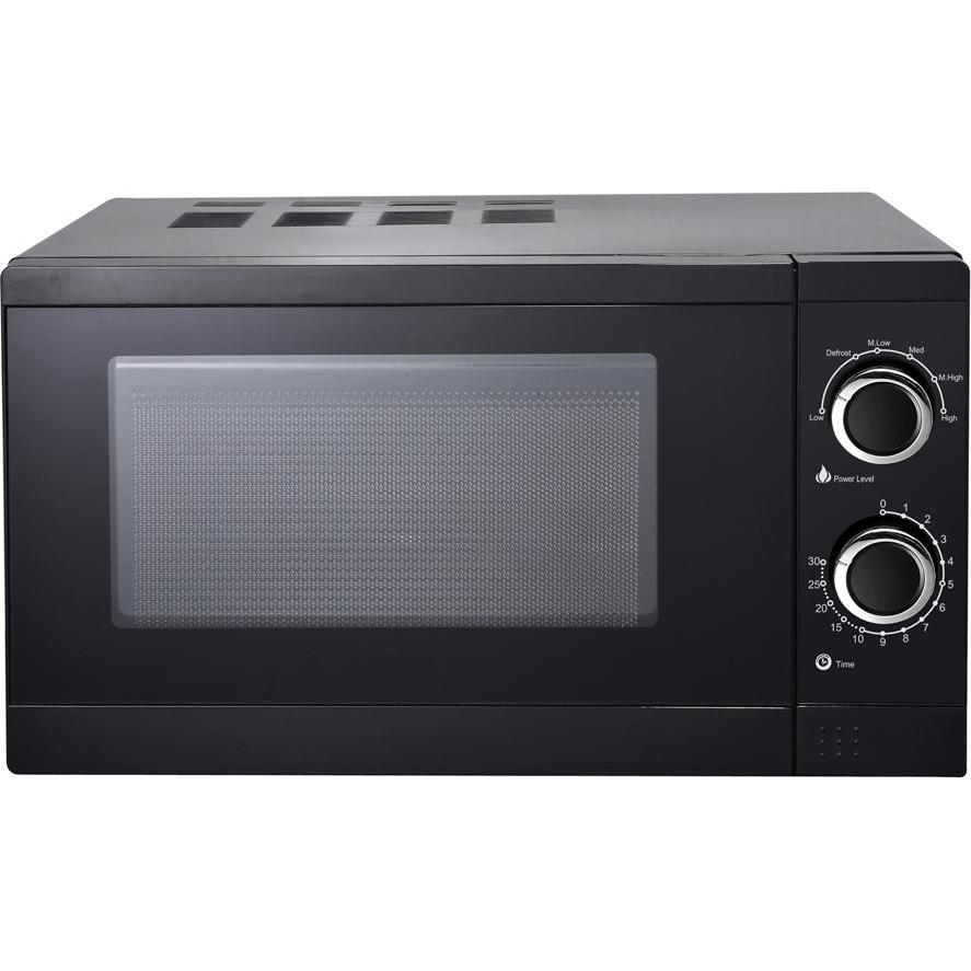 PKM Mikrowelle MW700-17UB2B 17L/700W bk, Mikrowelle, Schwarz