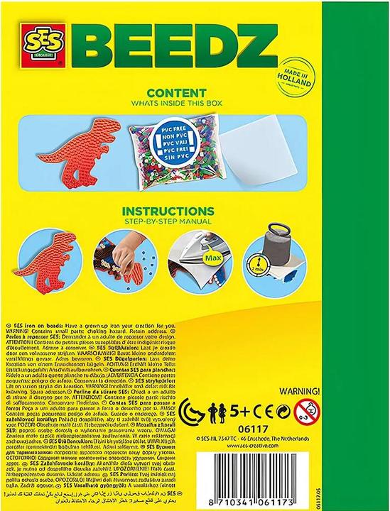 Produktbild Ses Bügelperlen Dinosaurier