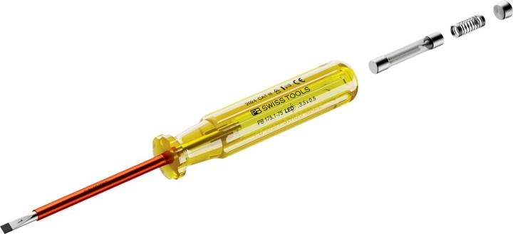 Actual product image PB Swiss Tools Indicateur de tension PB 175 Gr. 1 75 mm DEL (Port)