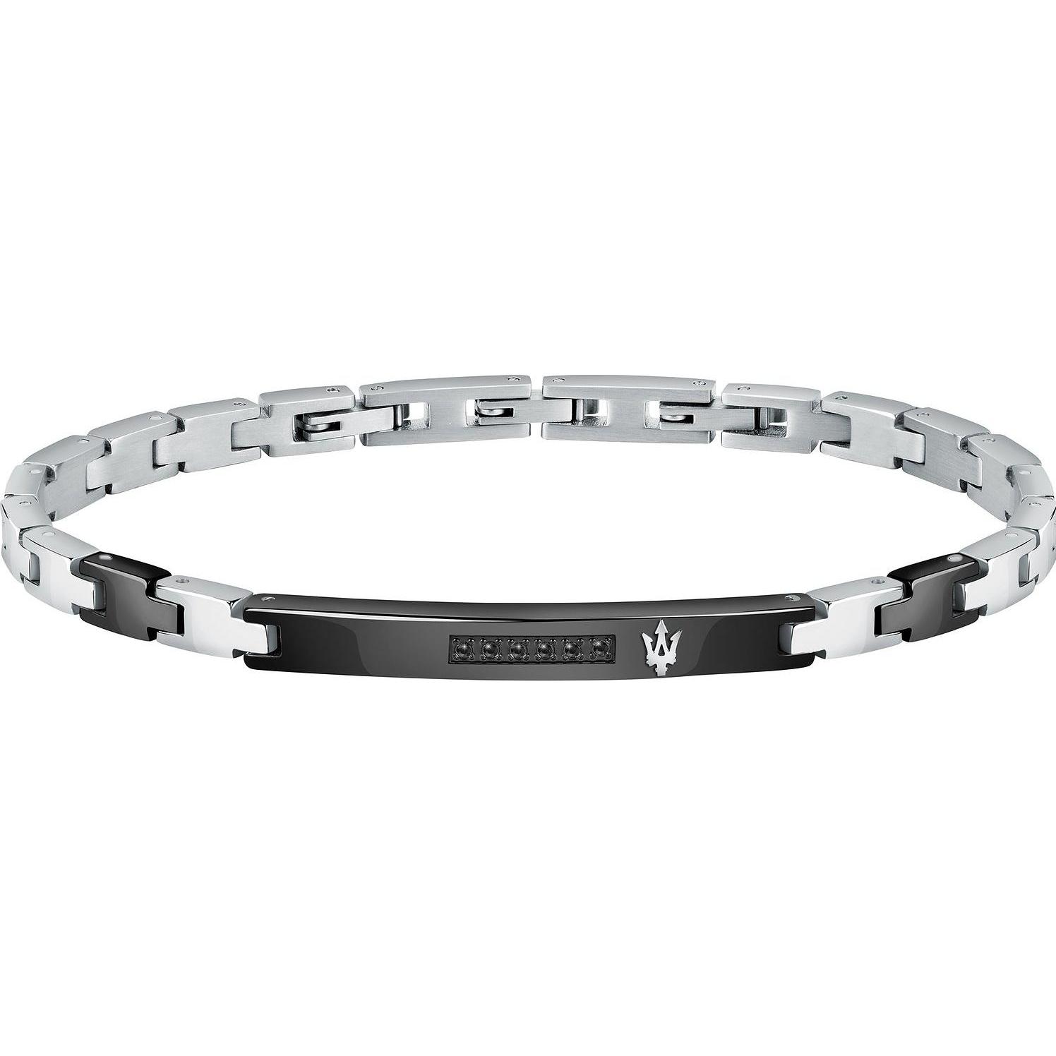 Maserati, Armschmuck, Armband, (22 cm, Edelstahl)