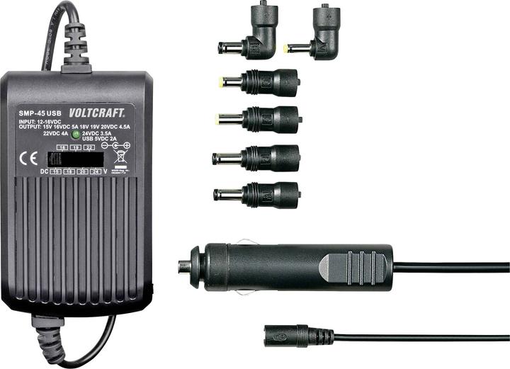 Produktbild Voltcraft Kfz-Notebookwandler (45 W)