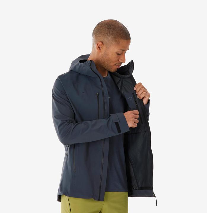 Actual product image Quechua Wanderjacke Herren - MH900 grau (S)