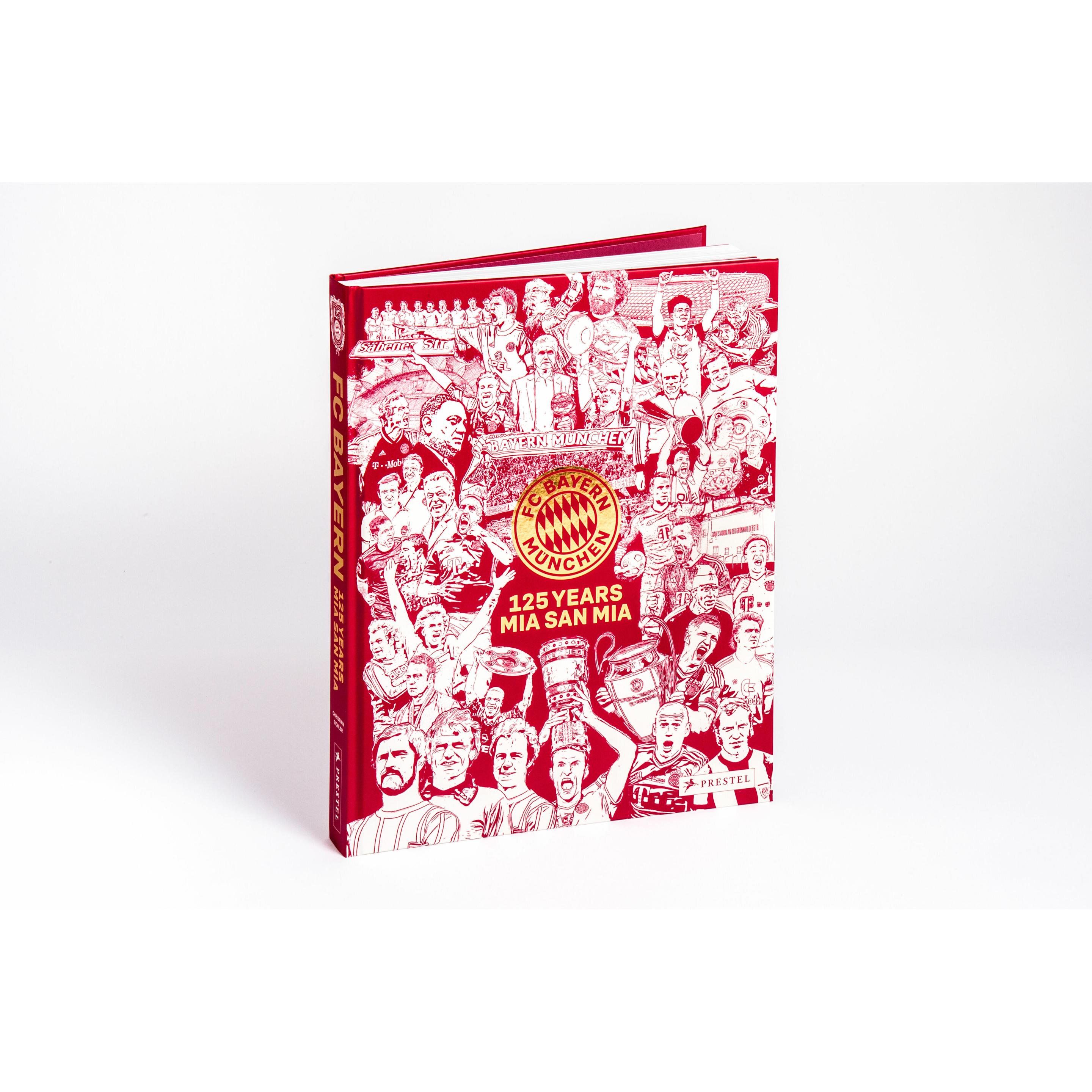 Thumbnail - FC Bayern: 125 Years (engl.), Sachbücher von Christian Eichler