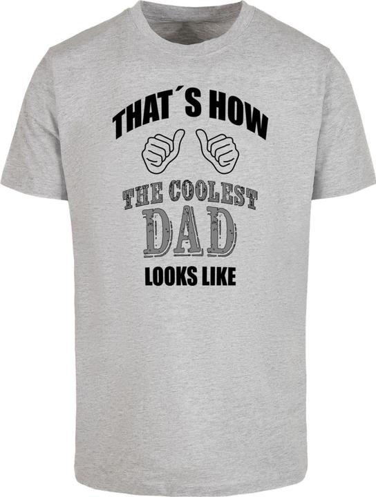 Produktbild Merchcode Coolest Dad T-Shirt Round Neck - 113679 (XL)